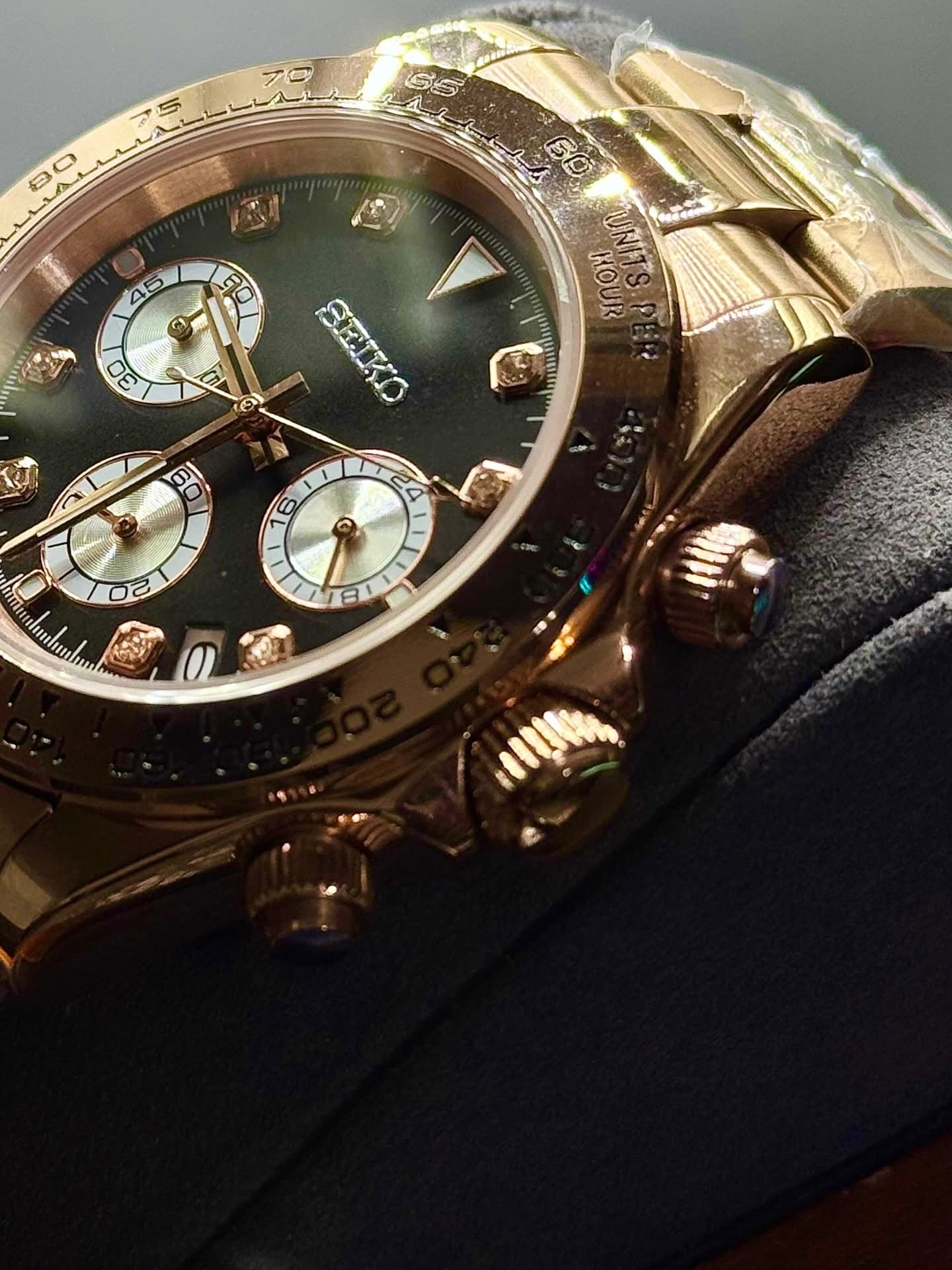 Daytona cronografo dorado