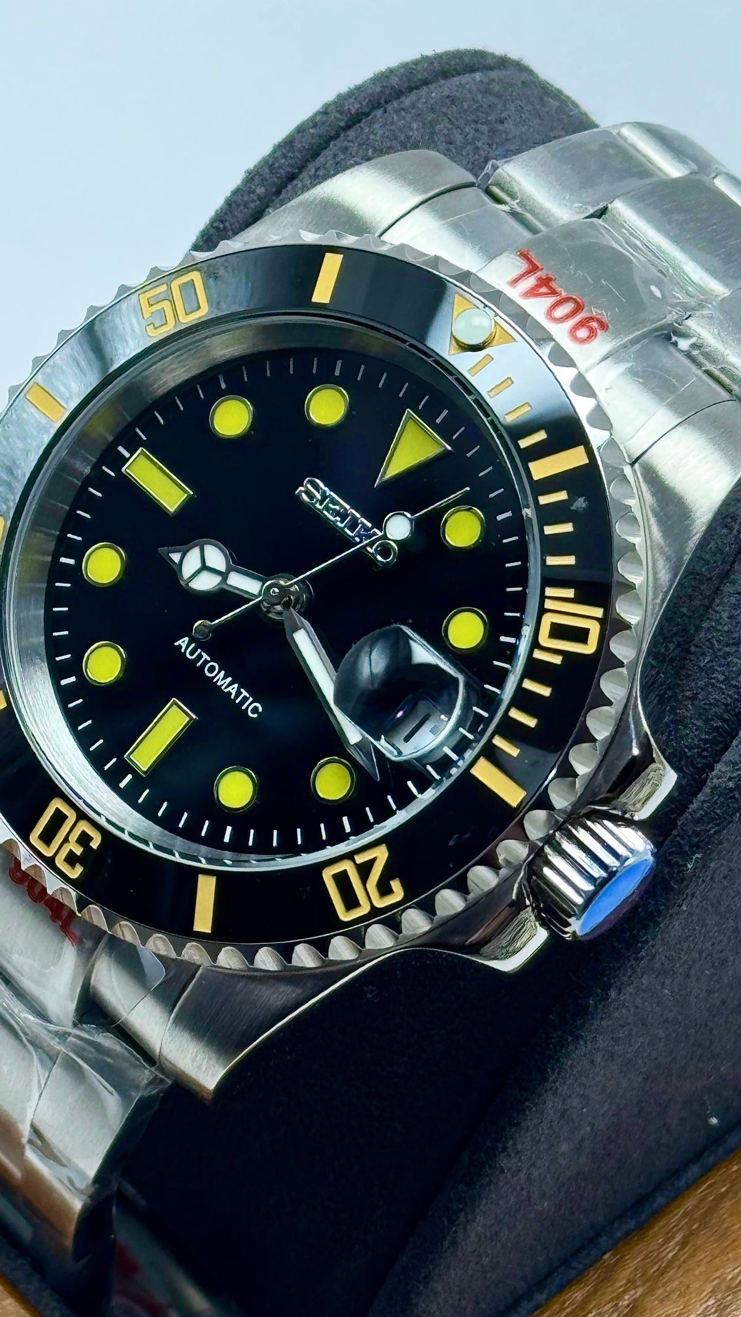 Submariner Dial Black Automatico