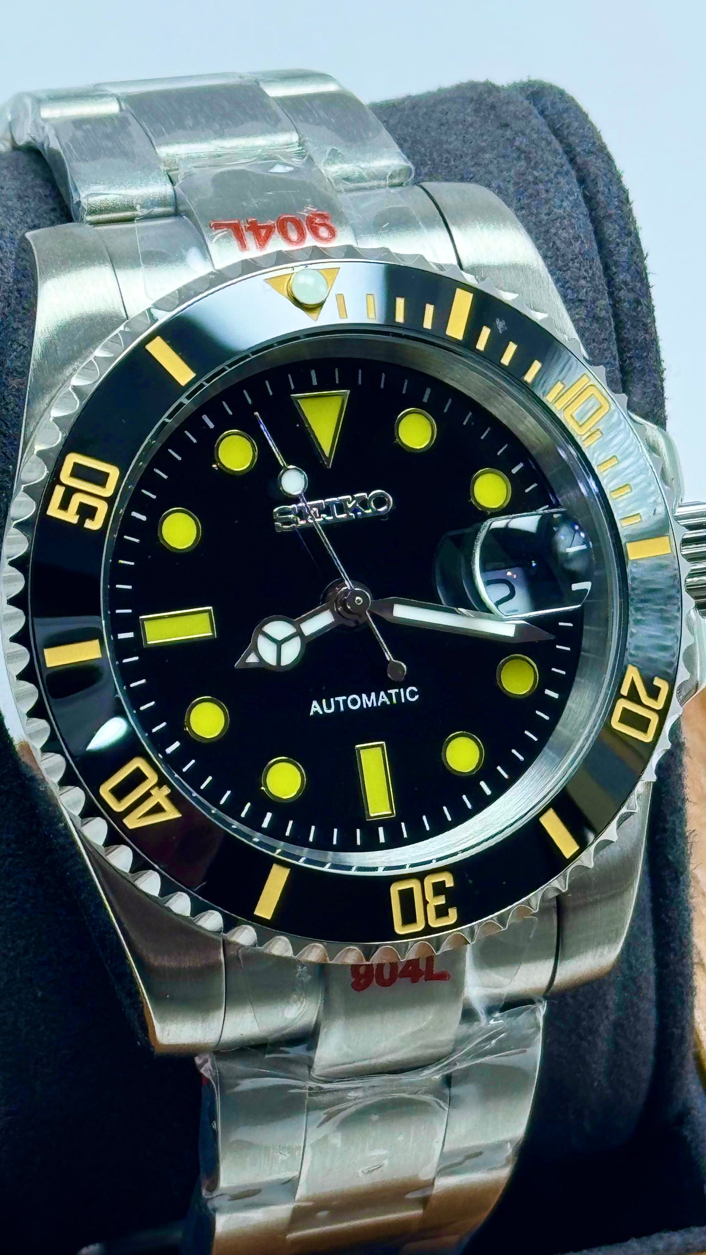 Submariner Dial Black Automatico