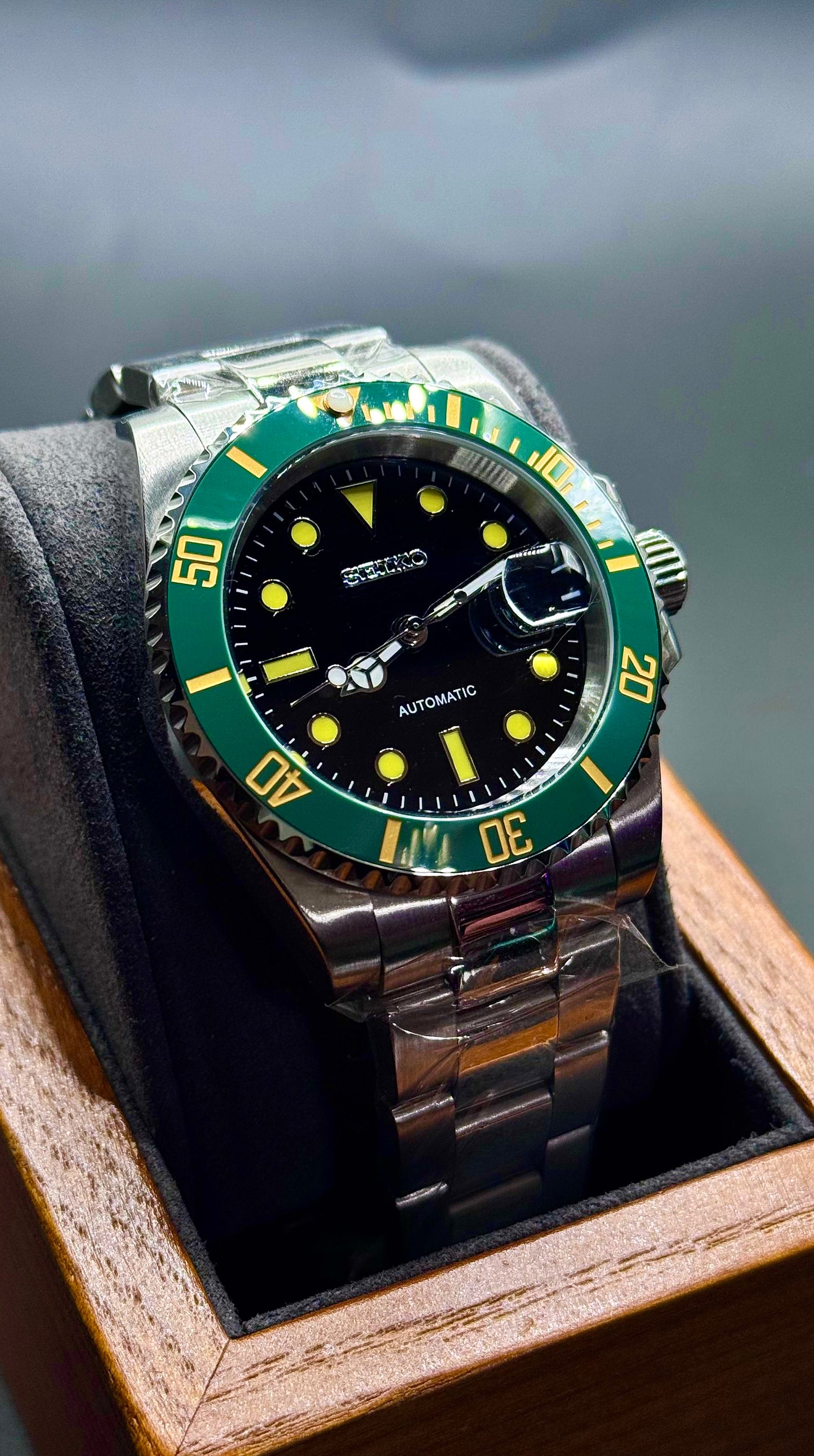 Submariner Dial Black Automatico